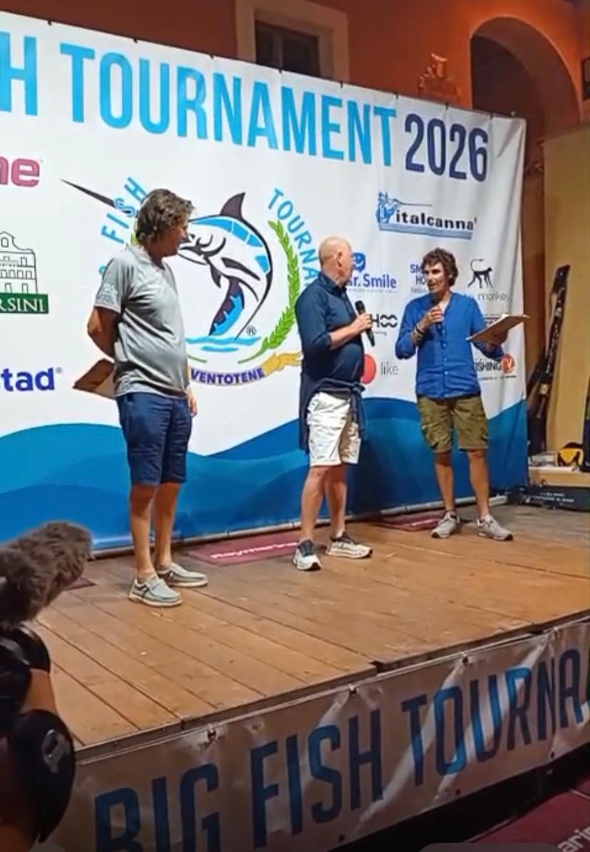 BRAND AMBASSADOR OLIO ORSINI BIG FISH TOURNAMENT 2026 — VENTOTENE, foto 1