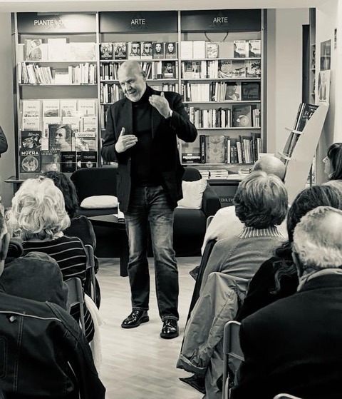 Presentazione romanzo Il Sale del Führer — Mondadori Via Piave · Roma, foto 1