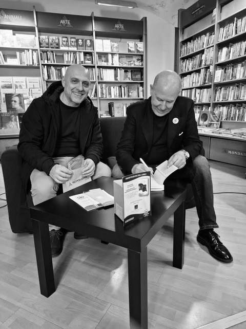 Presentazione romanzo Il Sale del Führer — Mondadori Via Piave · Roma, foto 2