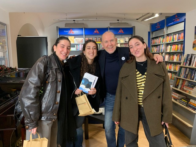 Presentazione romanzo Il Sale del Führer — Mondadori Via Piave · Roma, foto 5