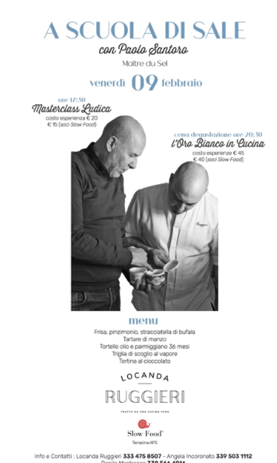 Masterclass Locanda Ruggieri — Chef Michele Ruggieri — Terracina (LT), foto 2